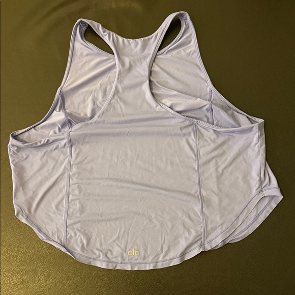 ALO Yoga Top Lavender Sleeveless Size Small - Picture 3 of 6